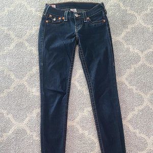 TRUE RELIGION Women's Misty Skinny Denim Leggings - Size 24